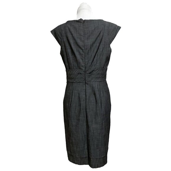 chequer Sheath Dress - Picture 2 of 4